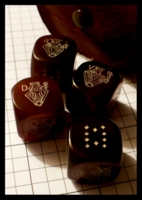 Dice : Dice - Poker Dice - Poker Dice Deep Red Bakelite - Ebay Dec 2011